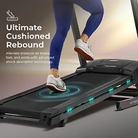 Sunny Health & Fitness Energy Flex Motorized Treadmill