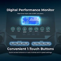 Sunny Health & Fitness Energy Flex Motorized Treadmill