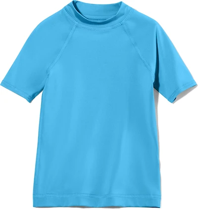O'Rageous Boys' 4-7 Solid Short Sleeve Rash Guard