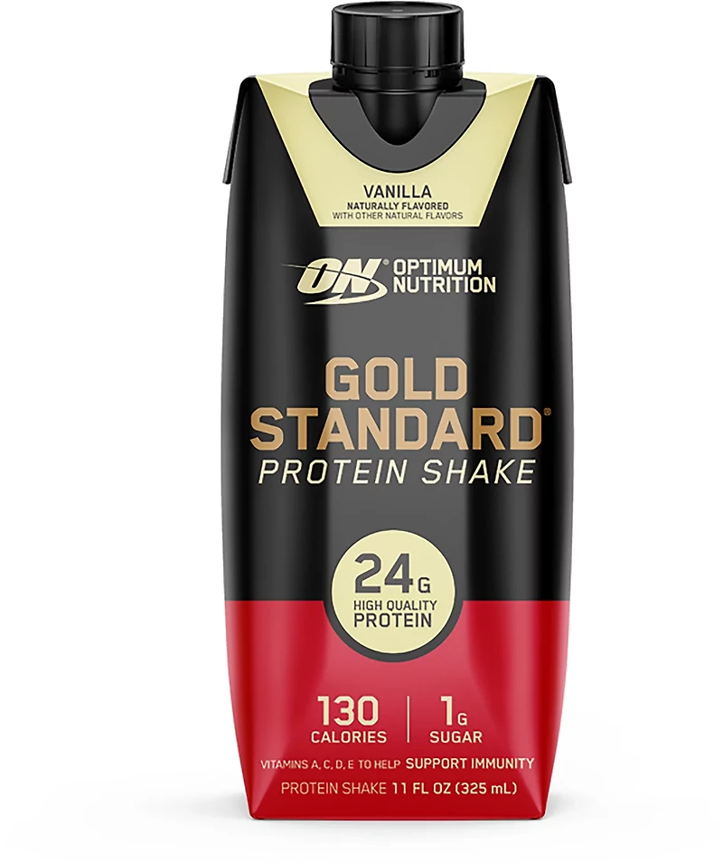 Optimum Nutrition Gold Standard RTD Chocolate Protein Drinks 4-Pack