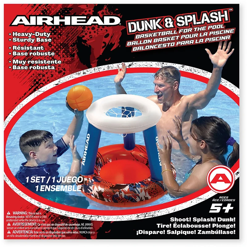Airhead Dunk and Splash Basketball Set