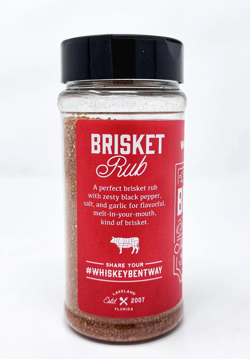 Whiskey Bent BBQ The Brizzy Rub 12 oz