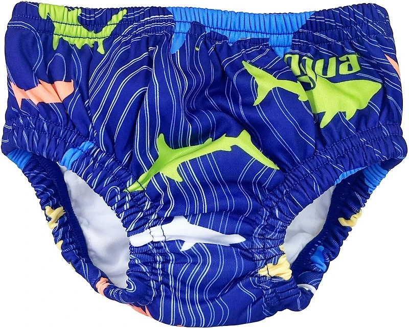 Aqua-Leisure Kids' SplashGuard Shark Reusable Swim Diaper