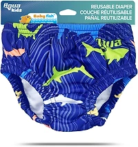 Aqua-Leisure Kids' SplashGuard Shark Reusable Swim Diaper