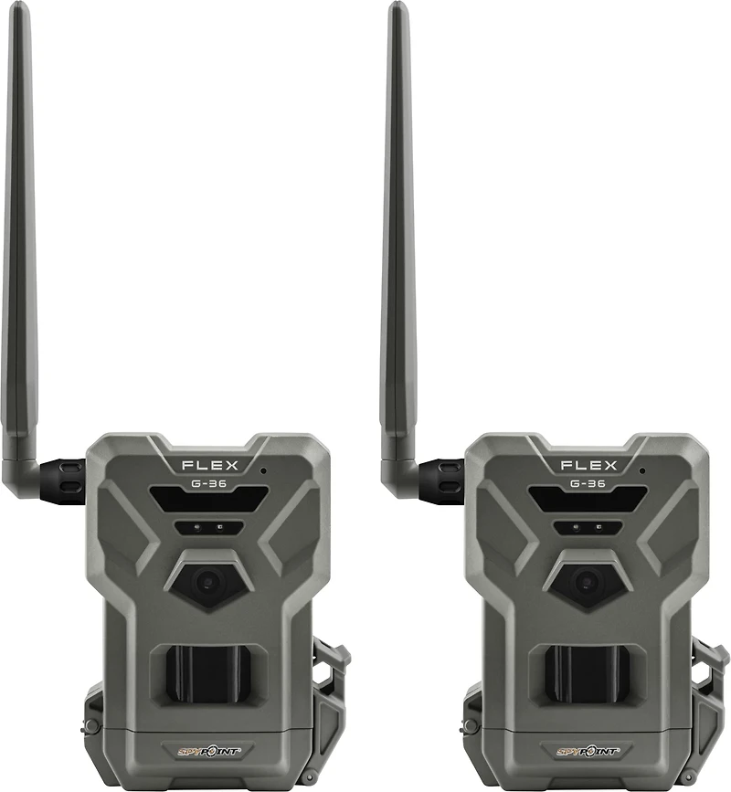 SpyPoint Flex G36 36.0 MP Cellular Game Cameras 2-Pack