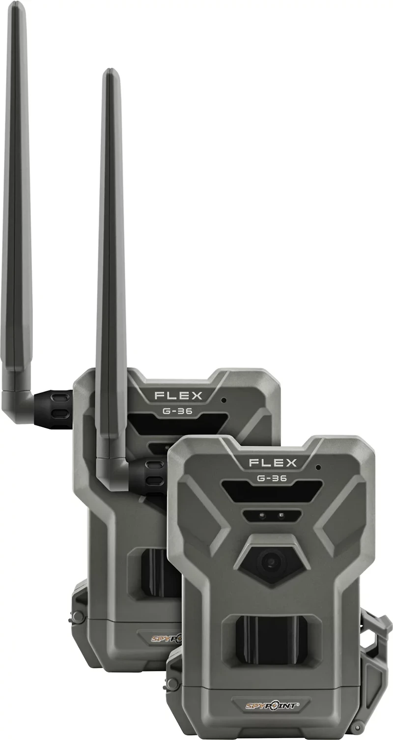 SpyPoint Flex G36 36.0 MP Cellular Game Cameras 2-Pack