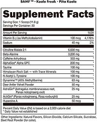 Bucked Up BAMF Pre-Workout Supplement