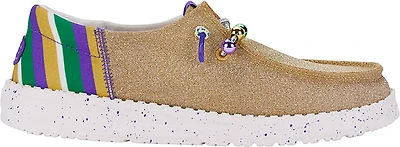HEYDUDE Women's Wendy Mardi Gras Slip-On Shoes