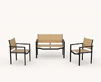 Mosaic Livingston 4-Piece Sling Conversation Set