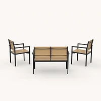 Mosaic Livingston 4-Piece Sling Conversation Set