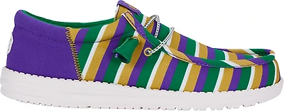 HEYDUDE Men's Wally Mardi Gras Shoes