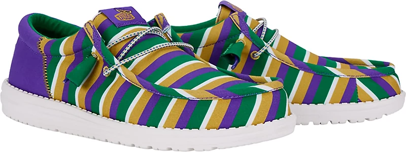 HEYDUDE Men's Wally Mardi Gras Shoes
