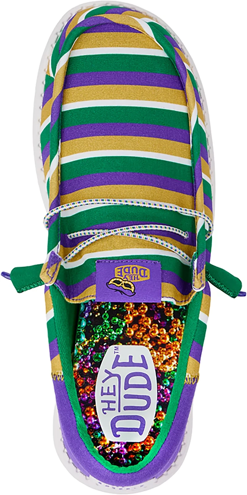 HEYDUDE Men's Wally Mardi Gras Shoes