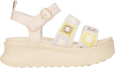 Hey Dude Women's Delray Buckle Cottage Crochet Sandals