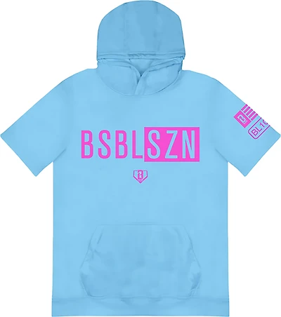 Baseball Lifestyle 101 Youth BSBL-SZN Short Sleeve Hoodie
