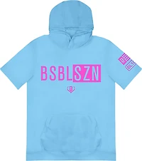 Baseball Lifestyle 101 Youth BSBL-SZN Short Sleeve Hoodie
