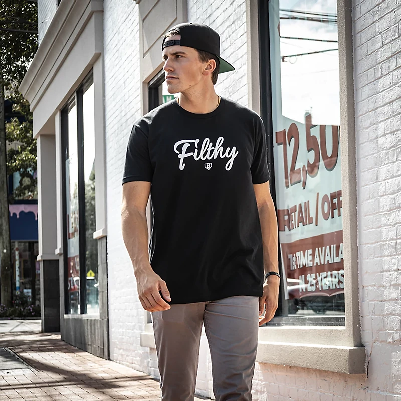 Baseball Lifestyle 101 Adult Filthy Graphic T-shirt