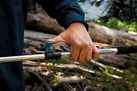 Cascade Mountain Tech Aluminum Folding Quick-Lock Trekking Poles with EVA Grip