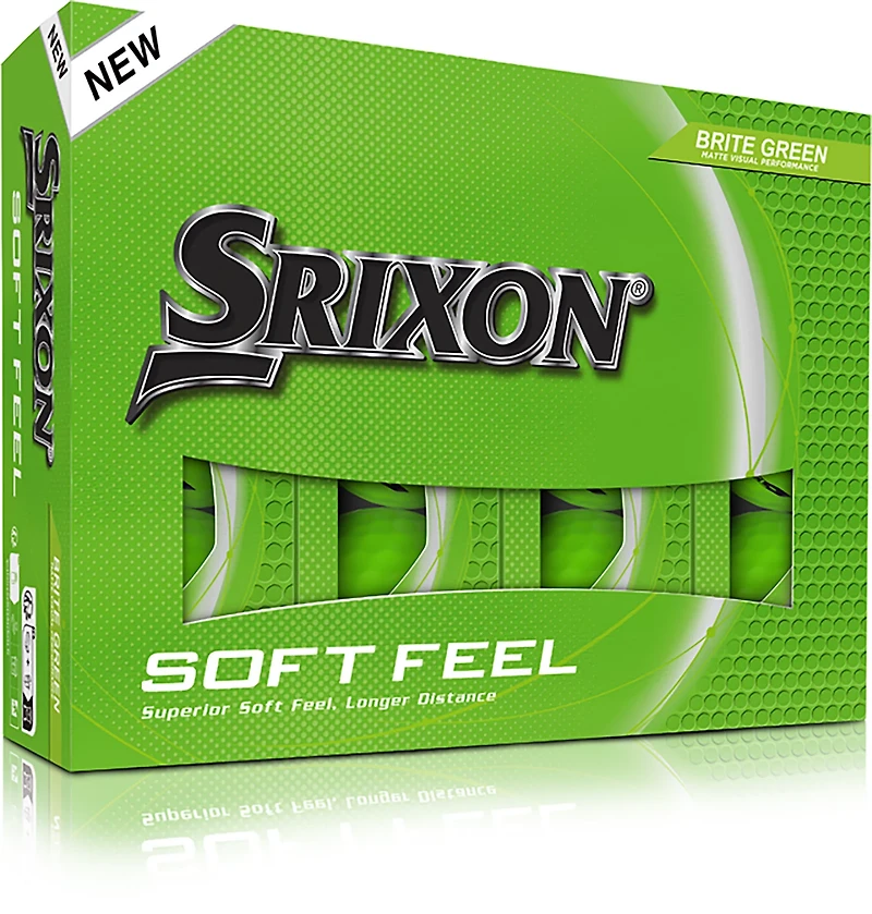 SRIXON Soft Feel Brite Golf Balls 12-Pack