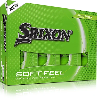 SRIXON Soft Feel Brite Golf Balls 12-Pack