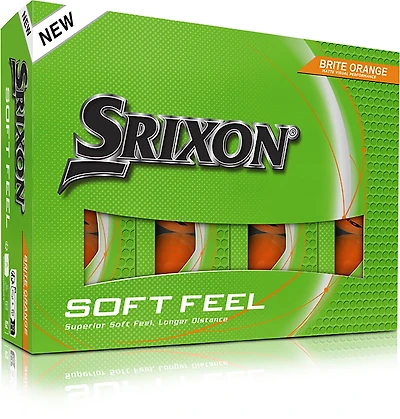 SRIXON Soft Feel Brite Green Golf Balls 12-Pack