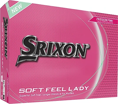 SRIXON Soft Feel Brite Orange Golf Balls 12-Pack
