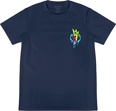 Baseball Lifestyle 101 Adult Graffiti Crown Graphic T-shirt