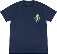 Baseball Lifestyle 101 Adult Graffiti Crown Graphic T-shirt