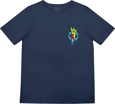 Baseball Lifestyle 101 Youth Graffiti Crown Graphic T-shirt