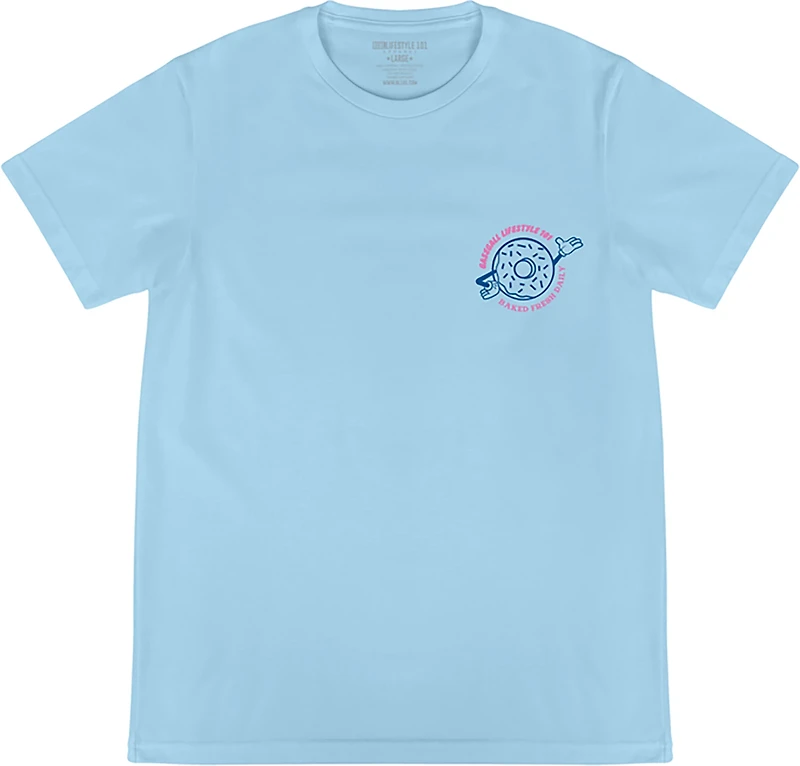 Baseball Lifestyle 101 Adult Donut Graphic T-shirt