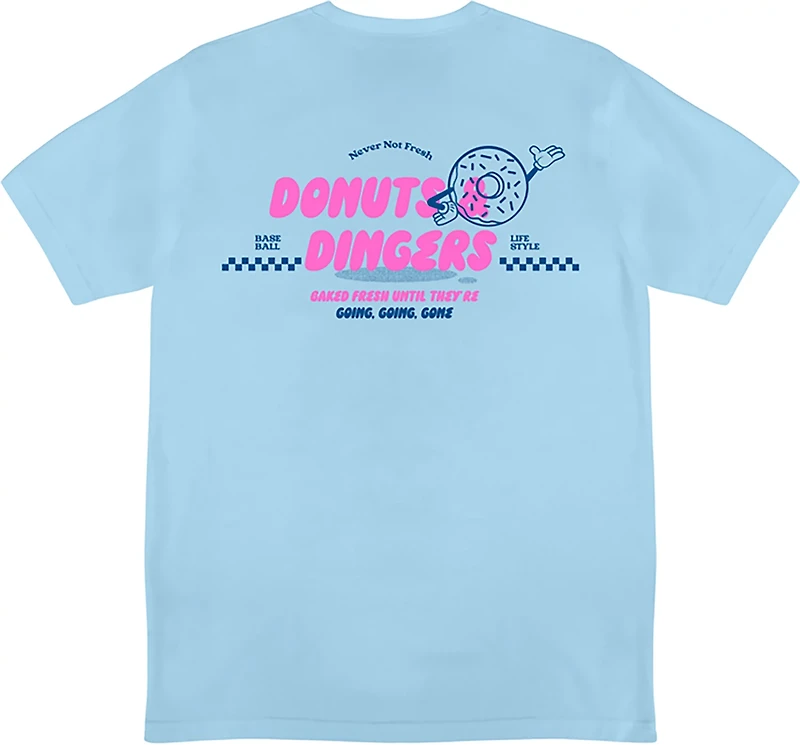 Baseball Lifestyle 101 Adult Donut Graphic T-shirt
