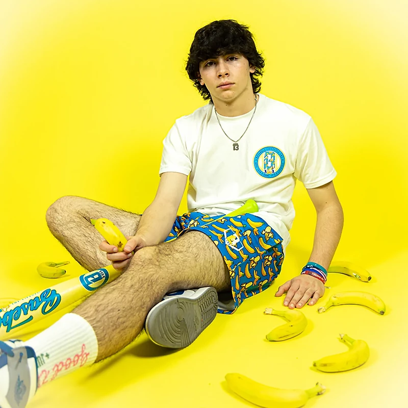 Baseball Lifestyle 101 Adult Banana Shorts 5