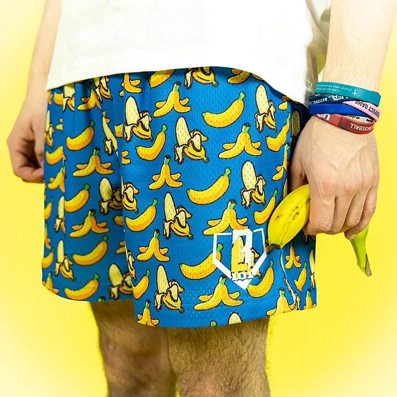 Baseball Lifestyle 101 Adult Banana Shorts 5
