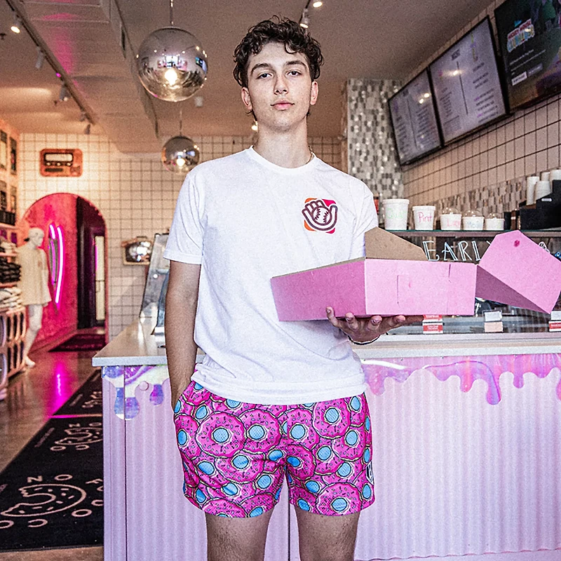 Baseball Lifestyle 101 Adult Donut Shorts 5