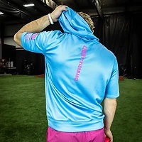 Baseball Lifestyle 101 Adult BSBL-SZN Short Sleeve Hoodie