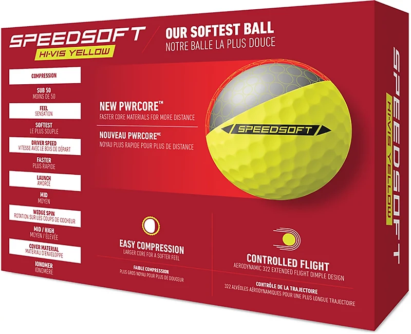 TaylorMade 2024 Speedsoft Golf Balls 12-Pack