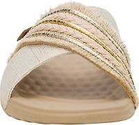 Hey Dude Women's Christi Slide Novelty Fringe Sandals