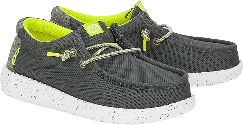 Hey Dude Boys' Wally Y Sport Grid Shoes