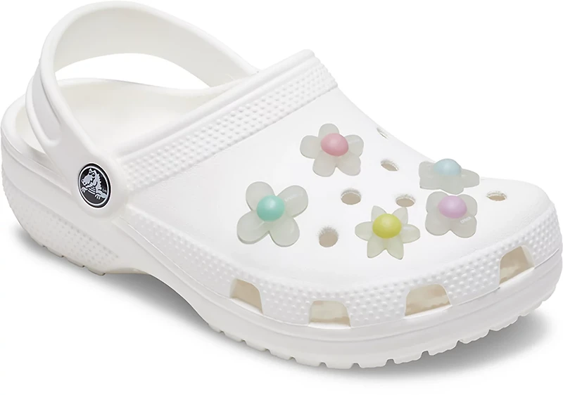 Crocs Jibbitz Iridescent Flowers 5-Pack