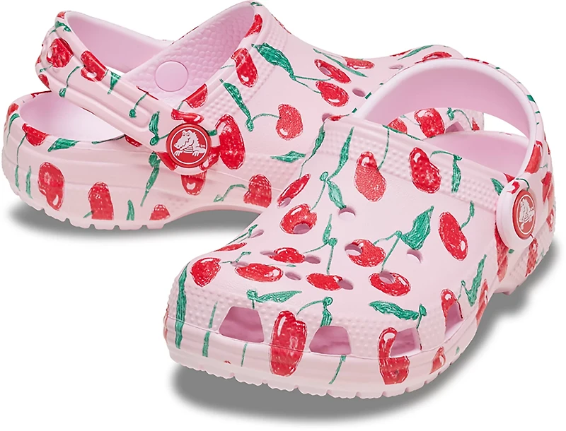 Crocs Kids' Classic Fresh Fruits Clogs
