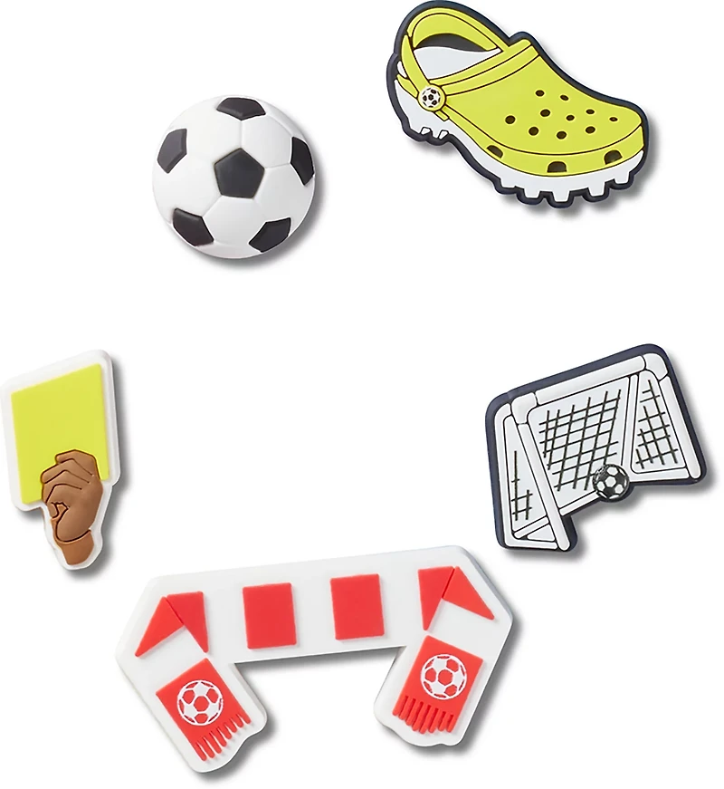 Crocs Jibbitz Soccer Team 5-Pack
