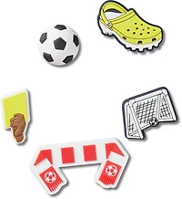 Crocs Jibbitz Soccer Team 5-Pack