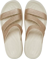 Crocs Women's Getaway Glitter Strappy Sandal