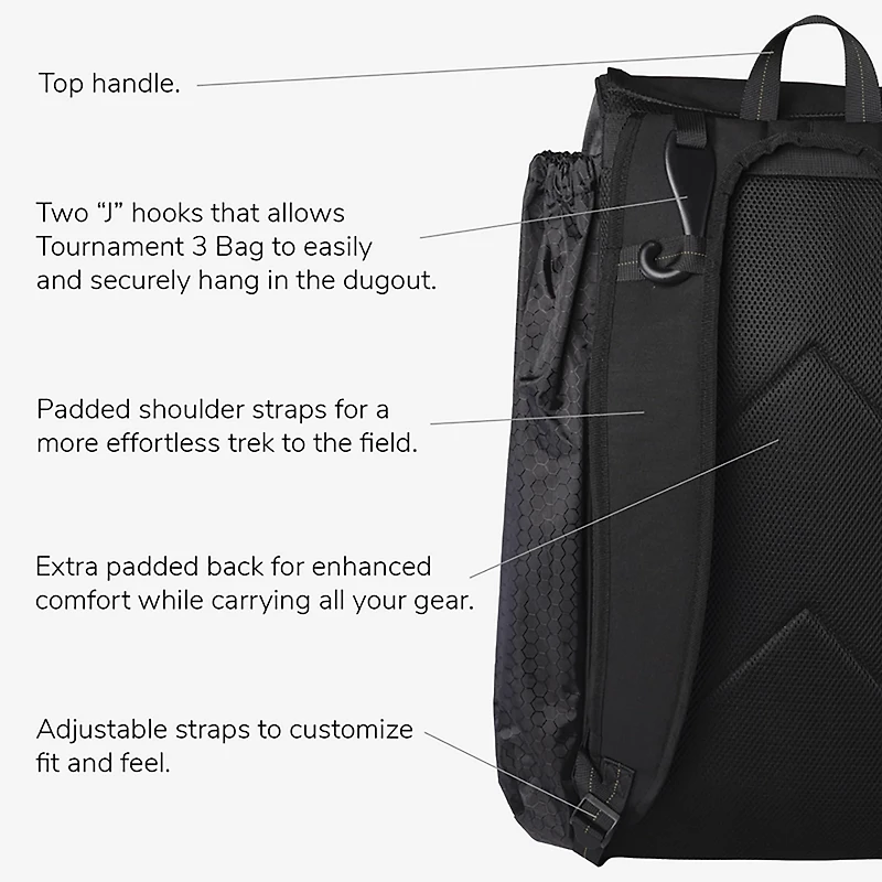 RIP-IT Tournament 3 Softball Backpack