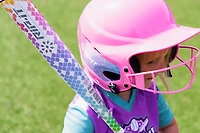 RIP-IT Girls' Play Ball Ombre Mermaid Softball Batting Helmet