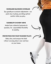 RIP-IT Girls' Revolution Athletic Softball Pants