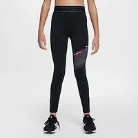 Nike Girls' Pro Dri-FIT Mid-Rise Leggings