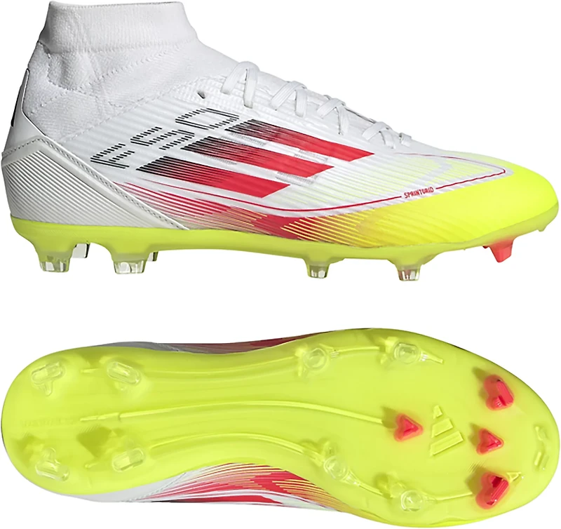 adidas Adult F50 League Mid FG/MG Soccer Cleats