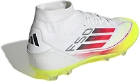 adidas Adult F50 League Mid FG/MG Soccer Cleats