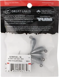 Great Lakes Finesse Mini Tube Head Bait 4-Pack